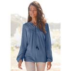 Lascana Crêpe-blouse met geborduurde oogjes,, Verzenden, Nieuw