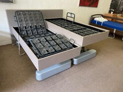 2 pers. Elektrisch Hoog Laag Bed Ziekenhuisbed Seniorenbed, Huis en Inrichting, Slaapkamer | Bedden, Zo goed als nieuw, Verstelbaar