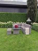 Prachtige diningeset/loungeset met hoge tafel, Tuin en Terras, Bank, Zo goed als nieuw, Loungeset, Wicker