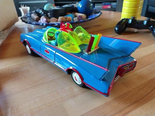ASC, Japan - Blikken speelgoedauto - Batmobile, Battery, Antiek en Kunst, Antiek | Speelgoed