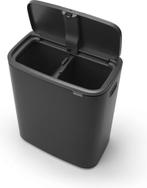 Brabantia Bo Touch Bin Prullenbak - 2 x 30 liter -, Verzenden, Zo goed als nieuw