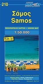 Wandelkaart 210 Samos | Road Editions, Boeken, Atlassen en Landkaarten, Nieuw, Verzenden
