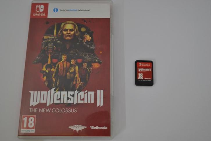 Wolfenstein - The New Colossus (SWITCH HOL), Spelcomputers en Games, Games | Nintendo Switch, Zo goed als nieuw, Verzenden