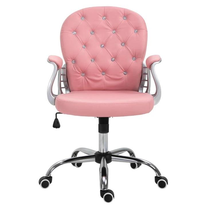 TRUUSK Ergonomische Bureaustoel Roze - Directiestoel - Gecap, Huis en Inrichting, Bureaustoelen, Nieuw, Verzenden