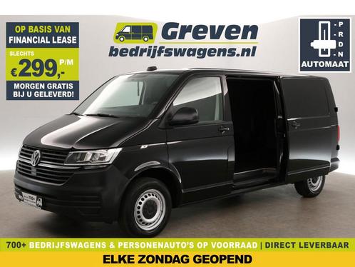 Volkswagen Transporter 2.0 TDI 150PK L2H1 Automaat Airco, Auto's, Bestelauto's, Te koop, Automaat, Financial lease, Diesel, Zwart