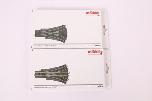 Märklin H0 - 24630 - Modeltreinsporen (2) - Twee, Hobby en Vrije tijd, Modeltreinen | H0