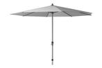 Platinum Riva parasol 3,5 m. Light grey, Nieuw, Stokparasol, Verzenden