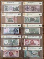 Wereld. - 10 banknotes - various dates (Zonder minimumprijs)