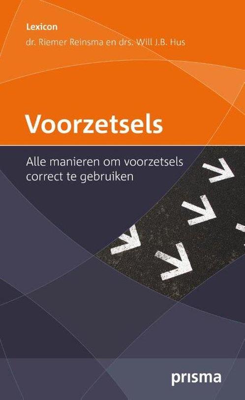 9789000333035 Prisma Voorzetsels Riemer Reinsma, Boeken, Studieboeken en Cursussen, Nieuw, Verzenden