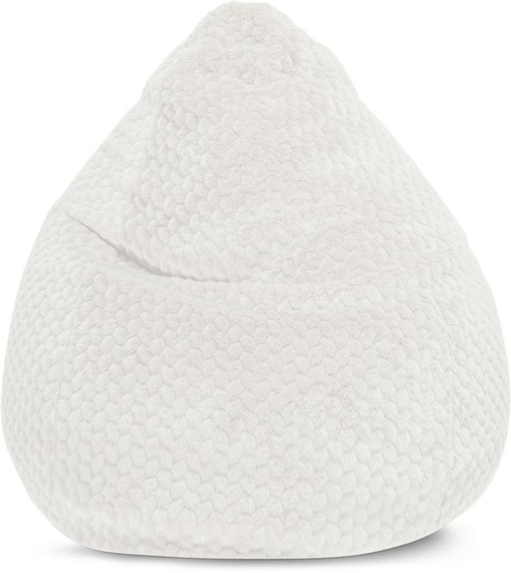 BeanBag Mink XXL - Ivoor, Huis en Inrichting, Zitzakken, Verzenden