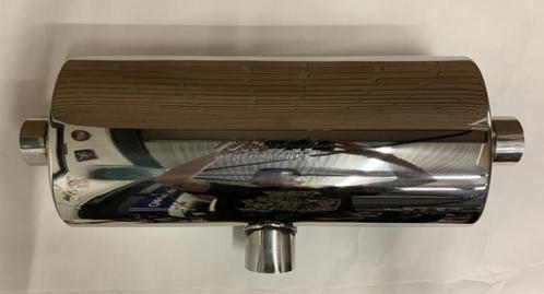 MAX Spiral Straight Flo Performance rvs uitlaat demper 2,5, Auto-onderdelen, Overige Auto-onderdelen, Nieuw, Ophalen of Verzenden