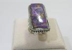 Turquoise Ring - Hoogte: 37 mm - Breedte: 24 mm- 11.3 g -
