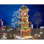 Kerstdorp set | Lemax | The Village Square Clock Tower Set |, Diversen, Kerst, Verzenden, Nieuw