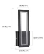 Moderne LED Wandlamp – 16W Zwart Acryl, Warm Wit 3000K, Huis en Inrichting, Lampen | Wandlampen, Verzenden, Nieuw