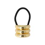 Haarelastiek Ringen Trio Cuff Ornament Goud, Verzenden, Nieuw