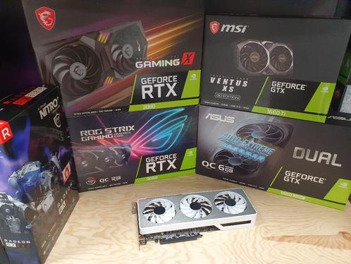 Nvidia GeForce GTX / RTX Sale | Laagste prijs van NL!, Computers en Software, Videokaarten, PCI-Express 4.0, GDDR6, Nvidia, Nieuw