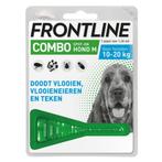 Frontline Combo Hond M 10-20kg Vlooien- en Tekenbehandeling, Verzenden