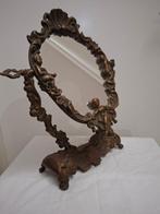 Tafelspiegel - Brons - Toiletspiegel Roco, Antiek en Kunst