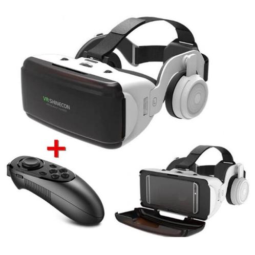 VR Virtual Reality 3D Bril 90° Met Bluetooth, Spelcomputers en Games, Virtual Reality, Nieuw, Verzenden