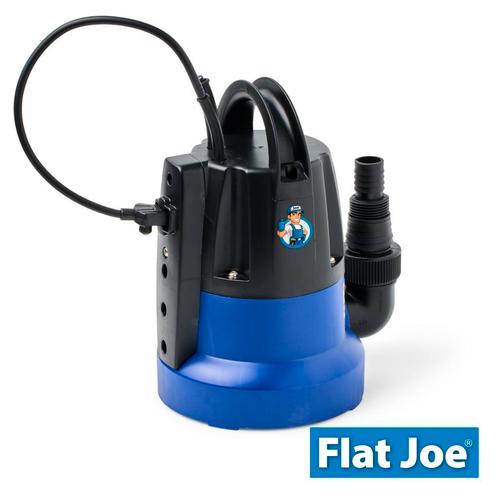 Flat Joe ® - Vlakzuigende Dompelpomp - wateroverlast - 7000L, Tuin en Terras, Waterpompen, Dompelpomp, Nieuw, Elektrisch, Verzenden