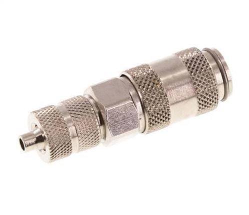 Vernikkeld Messing DN 2.7 (Micro) Luchtkoppeling, Doe-het-zelf en Verbouw, Overige Doe-het-zelf en Verbouw, Nieuw, Verzenden