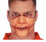 Halloween Masker Hechtingen Bloed, Hobby en Vrije tijd, Feestartikelen, Verzenden, Nieuw