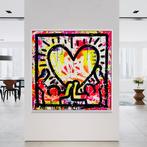 Mikko - 2025-248 - Haring Heart On Matisse - XL (No reserve, Antiek en Kunst
