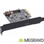 InLine Interface Card USB 3.2 Gen.2x2. 1x USB-C PCIe x4, Verzenden, Nieuw, InLine
