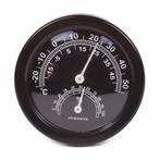 Benson Ronde analoge thermo- en hygrometer - Ø 75 mm - zw.., Audio, Tv en Foto, Weerstations en Barometers, Ophalen of Verzenden