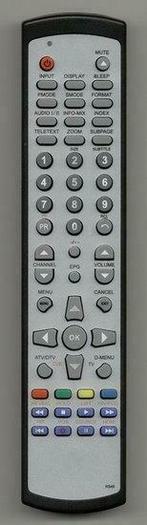 QMEDIA QLE185Z28TP afstandsbediening ALTERNATIEF, Audio, Tv en Foto, Verzenden, Nieuw