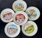 Laplau - Bord (6) - Porselein - Plas 21cm:Gérard Laplau.