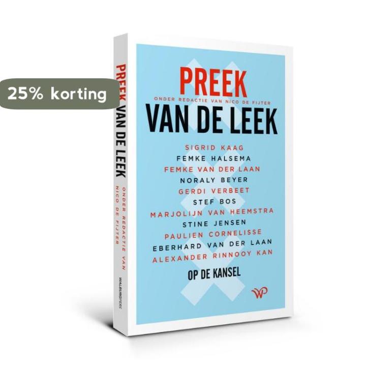 Preek van de leek 9789462495531, Boeken, Politiek en Maatschappij, Zo goed als nieuw, Verzenden