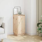 vidaXL Dressoir 31,5x34x75 cm massief grenenhout, Huis en Inrichting, Minder dan 50 cm, Verzenden, Nieuw, Grenenhout