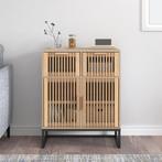 vidaXL Dressoir 60x30x75 cm bewerkt hout, Huis en Inrichting, Kasten | Overige, Verzenden, Nieuw