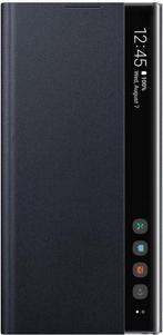 Samsung Clear View Hoesje - Samsung Galaxy Note 10 - Zwart, Ophalen of Verzenden, Nieuw