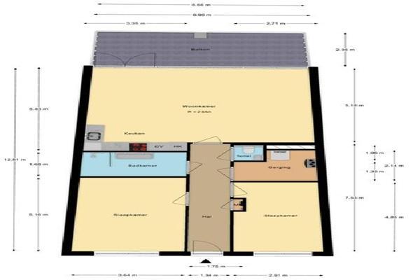 Appartement Stationsplein in Apeldoorn, Huizen en Kamers, Huizen te huur, Via bemiddelaar, Gelderland, Appartement