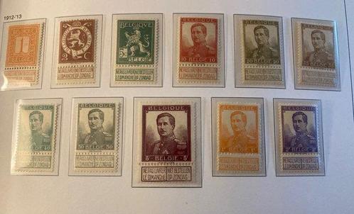 België 1912 - Koning Albert I type Pellens - OBP / COB, Postzegels en Munten, Postzegels | Europa | België