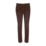 MAC • bruine Mel bijou broek velvet • 36, Kleding | Dames, Broeken en Pantalons, Bruin, Verzenden, MAC, Nieuw