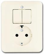 ABB Busch-Jaeger SI Gecombineerde Schakelaar Stopcontact, Verzenden, Nieuw, Overige typen