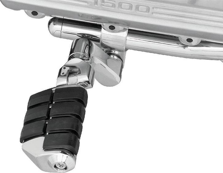 Kuryakyn Dually ISO Offset Highway Pegs With 1inch Clamp, Auto-onderdelen, Interieur en Bekleding, Ophalen of Verzenden