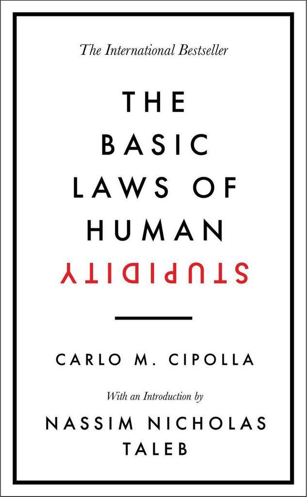 The Basic Laws of Human Stupidity van Carlo M. Cipolla, Hobby en Vrije tijd, Overige Hobby en Vrije tijd