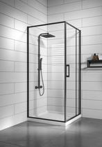 Douchecabine Belize 90 x 90 x 190 cm Zwart Douchewand, Verzenden, Nieuw, Douche