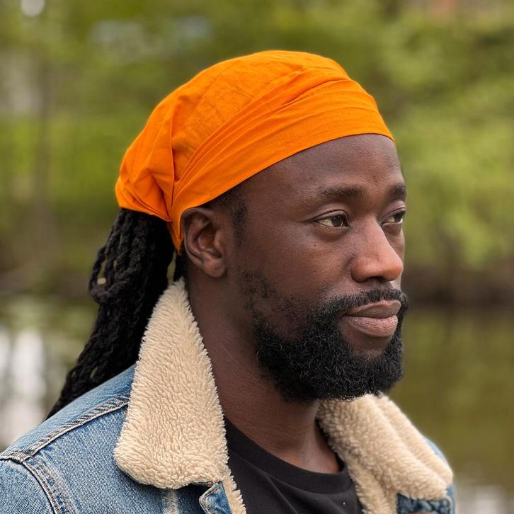 Oranje Haarband / Oranje Hoofdband - Unisex Volwassenen, Sieraden, Tassen en Uiterlijk, Uiterlijk | Haarverzorging, Nieuw, Ophalen of Verzenden