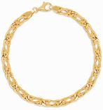 Gouden Valkenoog Armband 14k, Sieraden, Tassen en Uiterlijk, Armbanden, Verzenden, Nieuw, Goud, Goud