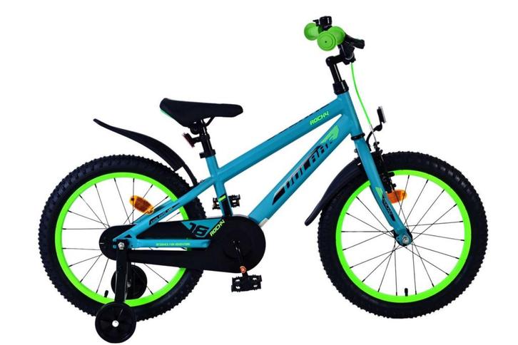 Volare Rocky Kinderfiets - Jongens - 14 inch- Groen, Fietsen en Brommers, Fietsen | Kinderfietsjes, 16 tot 20 inch, Nieuw, Ophalen of Verzenden