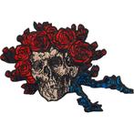 Grateful Dead - Bertha Skull - Patch officiële merchandise, Ophalen of Verzenden, Nieuw, Kleding