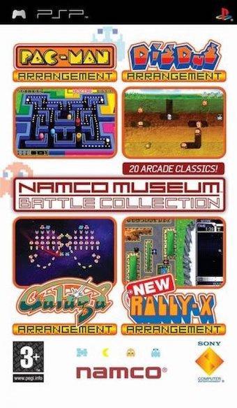 Namco Museum Battle Collection (PSP Games), Spelcomputers en Games, Games | Sony PlayStation Portable, Zo goed als nieuw, Ophalen of Verzenden