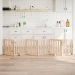 vidaXL Hondenhek met deur opvouwbaar 6 panelen 300 cm, Verzenden, Nieuw