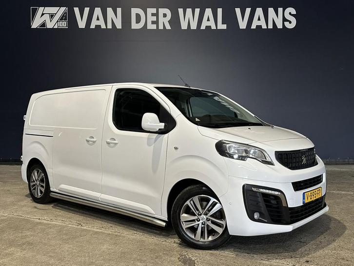 Peugeot Expert 1.6 Blue HDI L2H1 Euro6 Airco | LM-velgen | N, Auto's, Bestelauto's, Dealer onderhouden, Lease, Zwart, Handgeschakeld