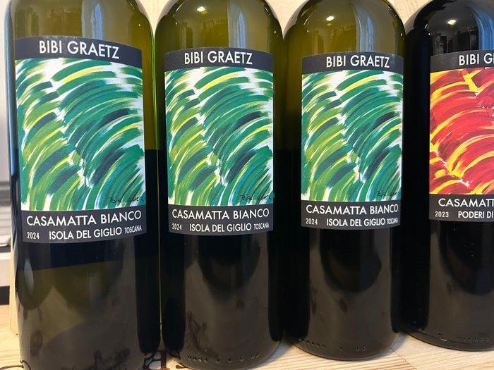 Bibi Graetz: 3x 2024 Casamatta Bianco & 3x 2023 Casamatta, Verzamelen, Wijnen